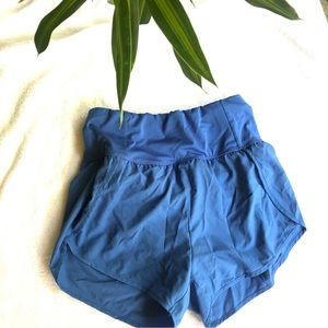 Love Tree High Waisted stretch Running Shorts Small